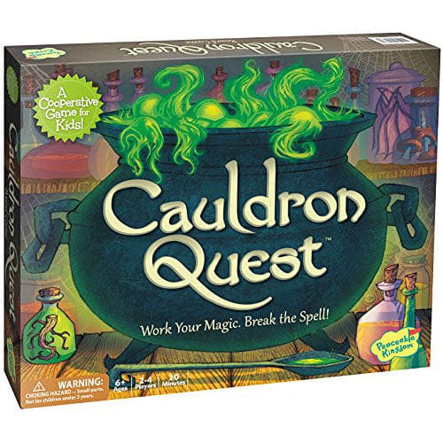 Peaceable Kingdom Cauldron Quest Cooperative Game for Kids - Saltire Games