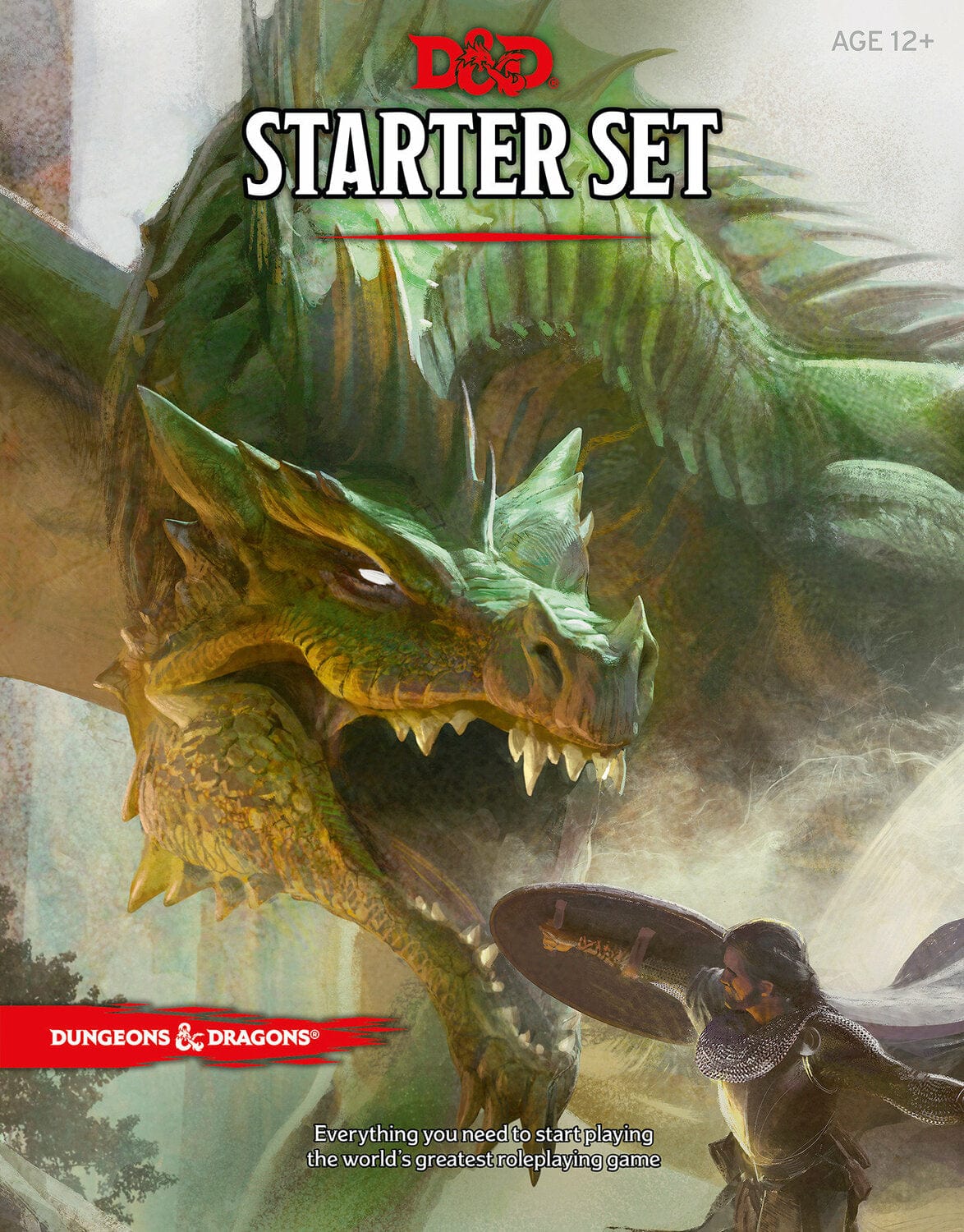 Dungeons & Dragons Starter Set (Six Dice, Five Ready-to-Play D&D Characters With Character Sheets, a Rulebook, and One Adventure): Fantasy Roleplaying Game Starter Set - Saltire Games