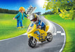 Boys with Motorcycle - Saltire Games