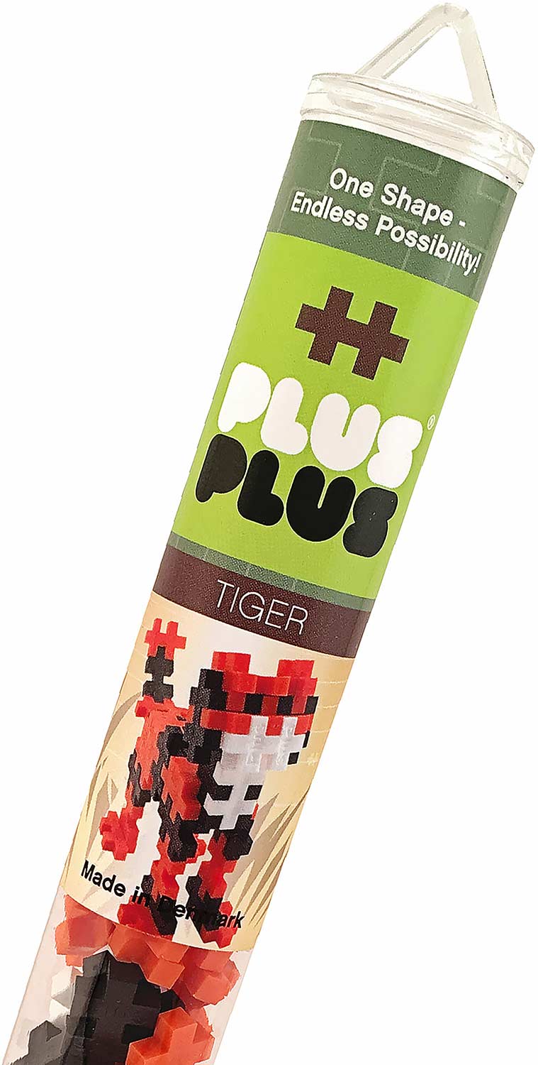 Plus-Plus Tube - Tiger - Saltire Games