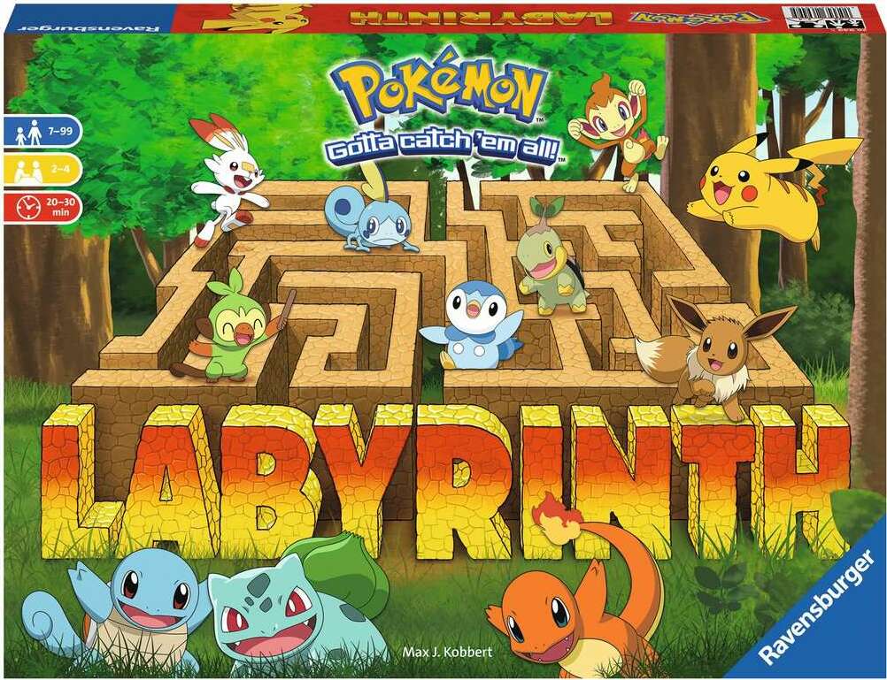 Ravensburger Pokémon Labyrinth Board Game - Saltire Games