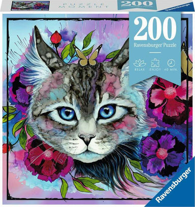 Puzzle Moment: Cat Eye (200 pc Puzzle) - Saltire Games
