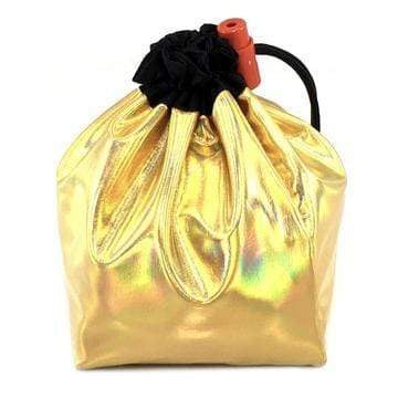 Gold Holographic Dice Bag - Saltire Games