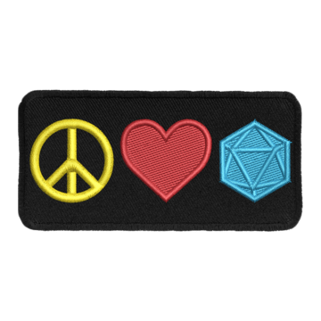 Peace Love and D20 - Saltire Games