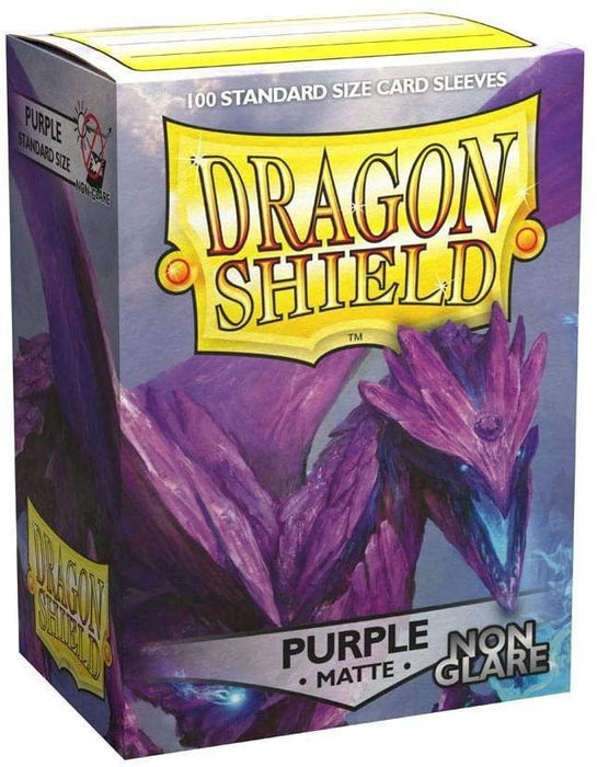 Dragon Shield Matte - Non-Glare - Purple - Saltire Games