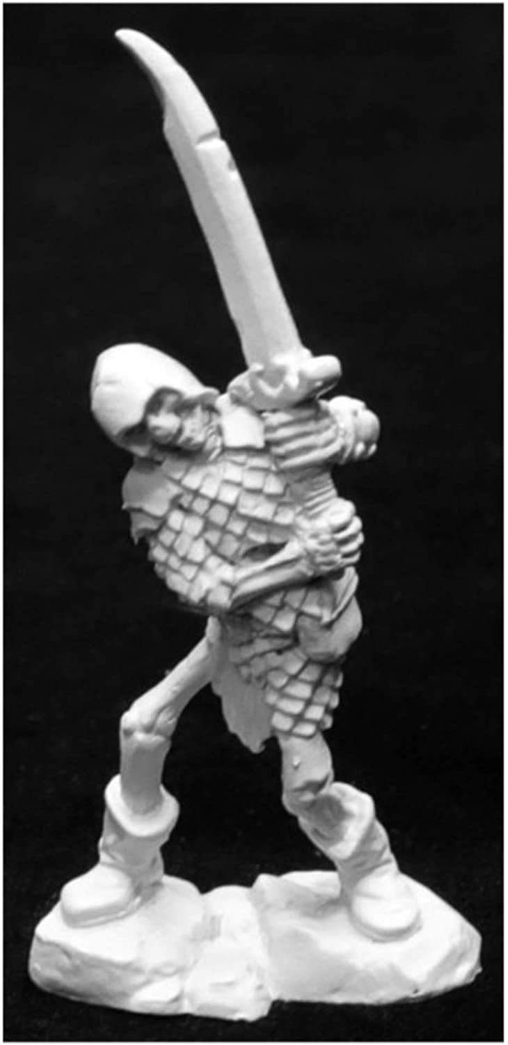 Reaper Miniatures Bog Skeleton with Two-Handed Sword #03945 Unpainted Metal Mini - Saltire Games