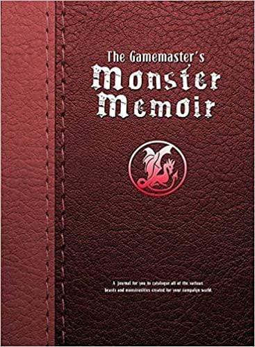 Gamemaster's Journal - Monster Memoir - Saltire Games
