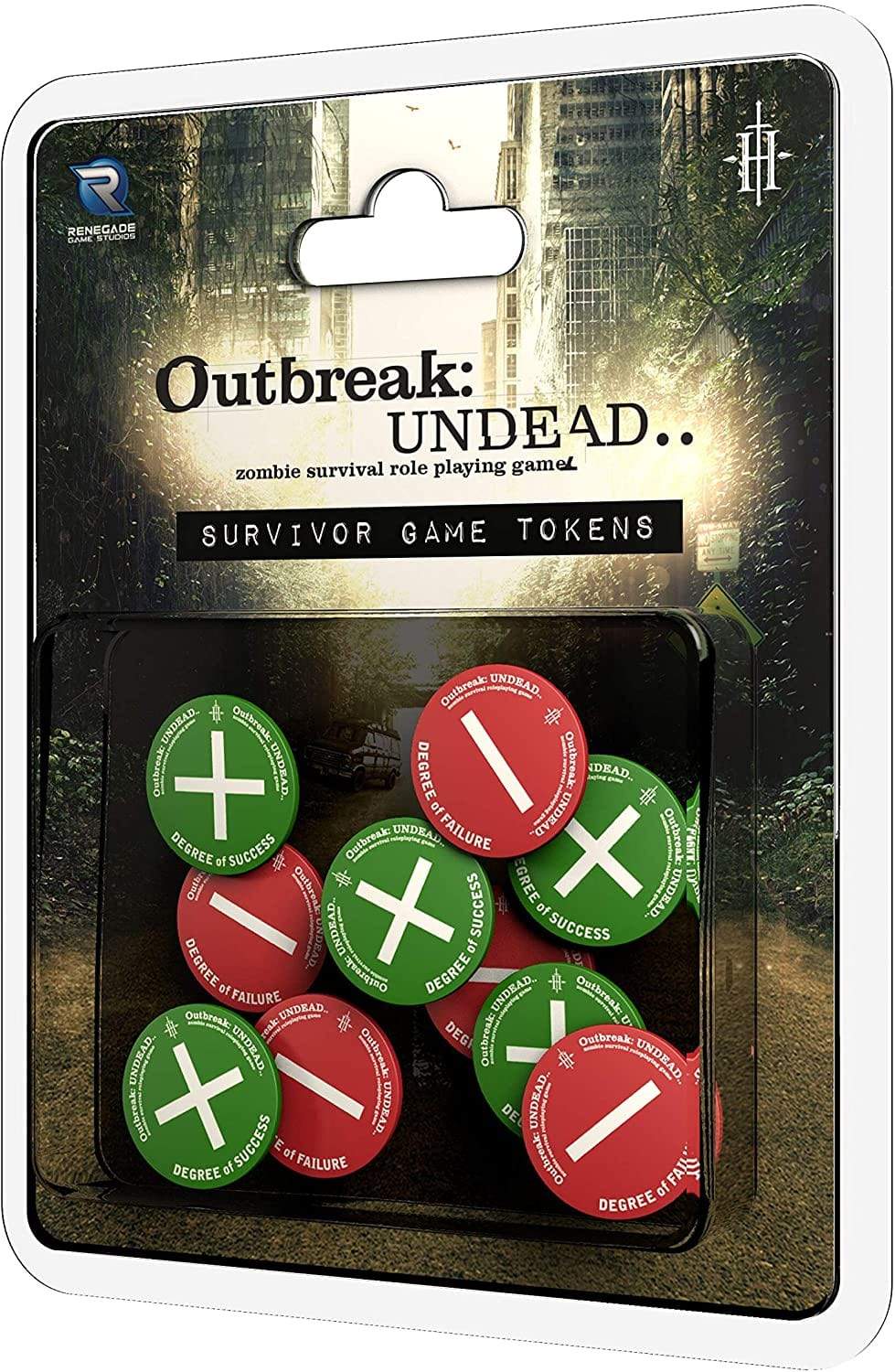 Outbreak Undead 2nd Edition - Survivor's Tokens - Saltire Games