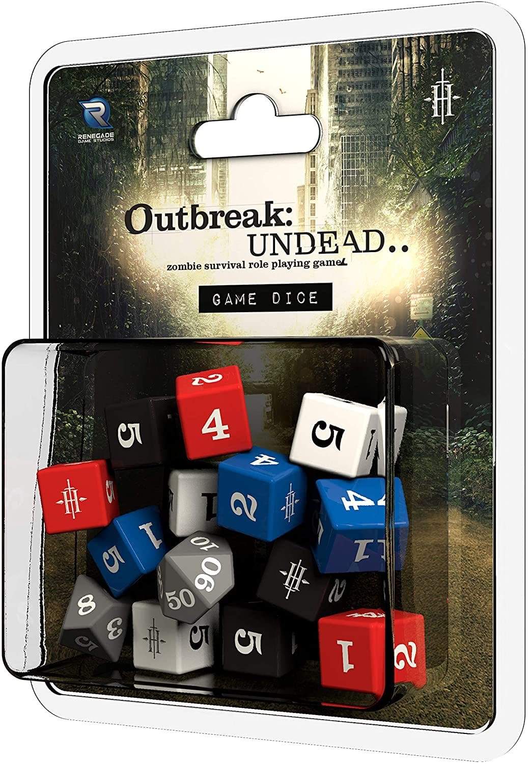 Outbreak Undead - Game Dice - Saltire Games