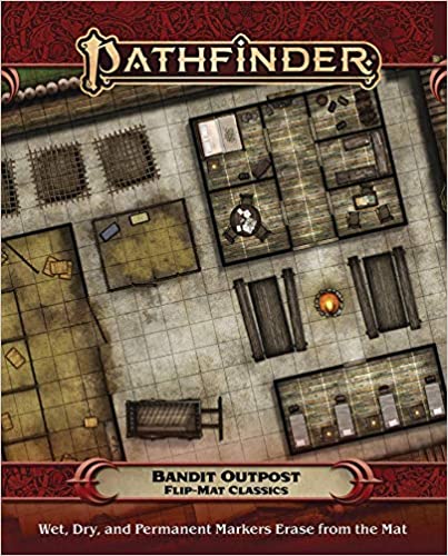 Pathfinder Flip-Mat Classics - Bandit Outpost - Saltire Games