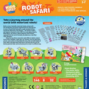 Kids First: Robot Safari - Introduction to Motorized Machines - Saltire Games