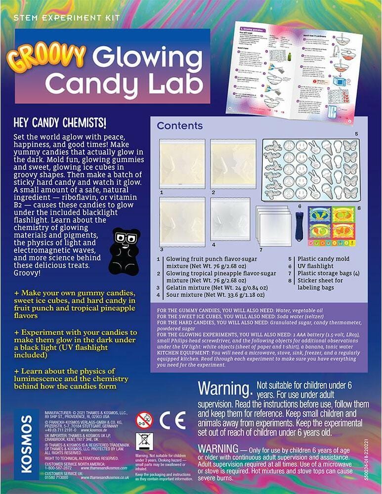 Groovy Glowing Candy Lab - Saltire Games