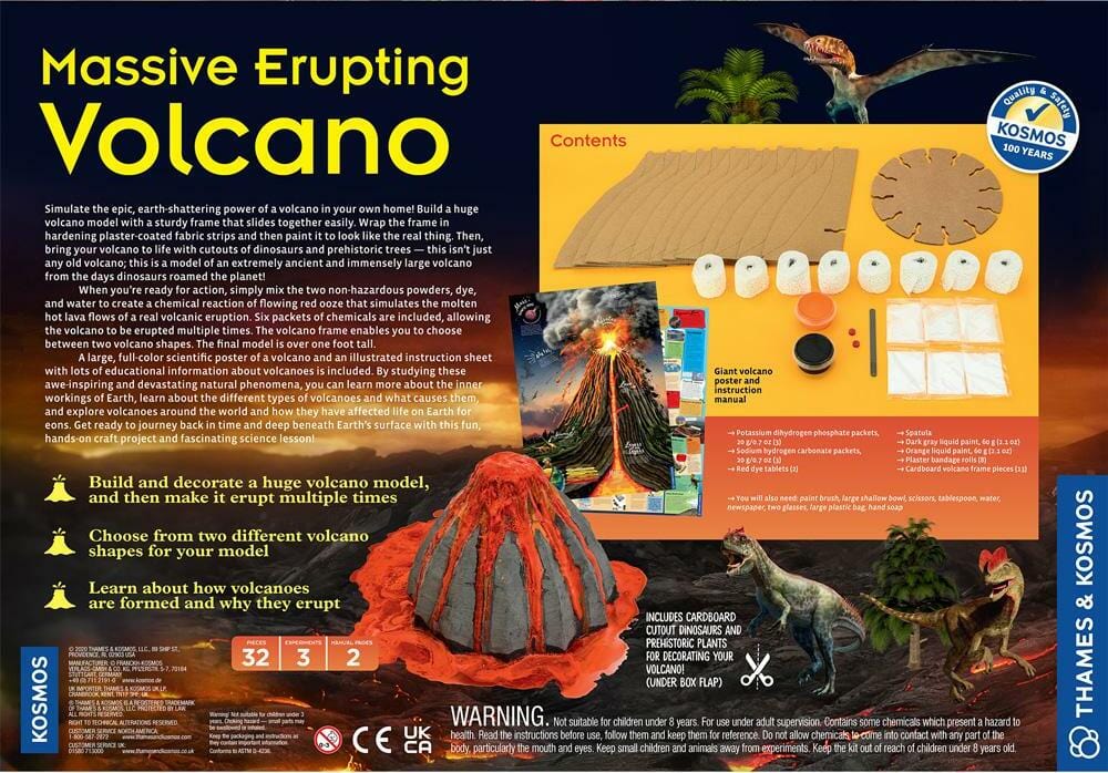 Massive Erupting Volcano - Saltire Games
