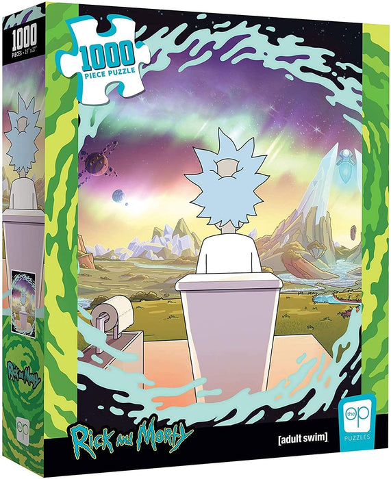 USAOPOLY Rick and Morty Shy Pooper 1000 Piece Jigsaw Puzzle - Saltire Games