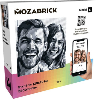 Mozabrick Photo Pixel Art - Model S - Saltire Games
