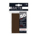 50ct Pro-Matte Brown Standard Deck Protectors - Saltire Games