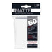 50ct Pro-Matte White Standard Deck Protectors - Saltire Games