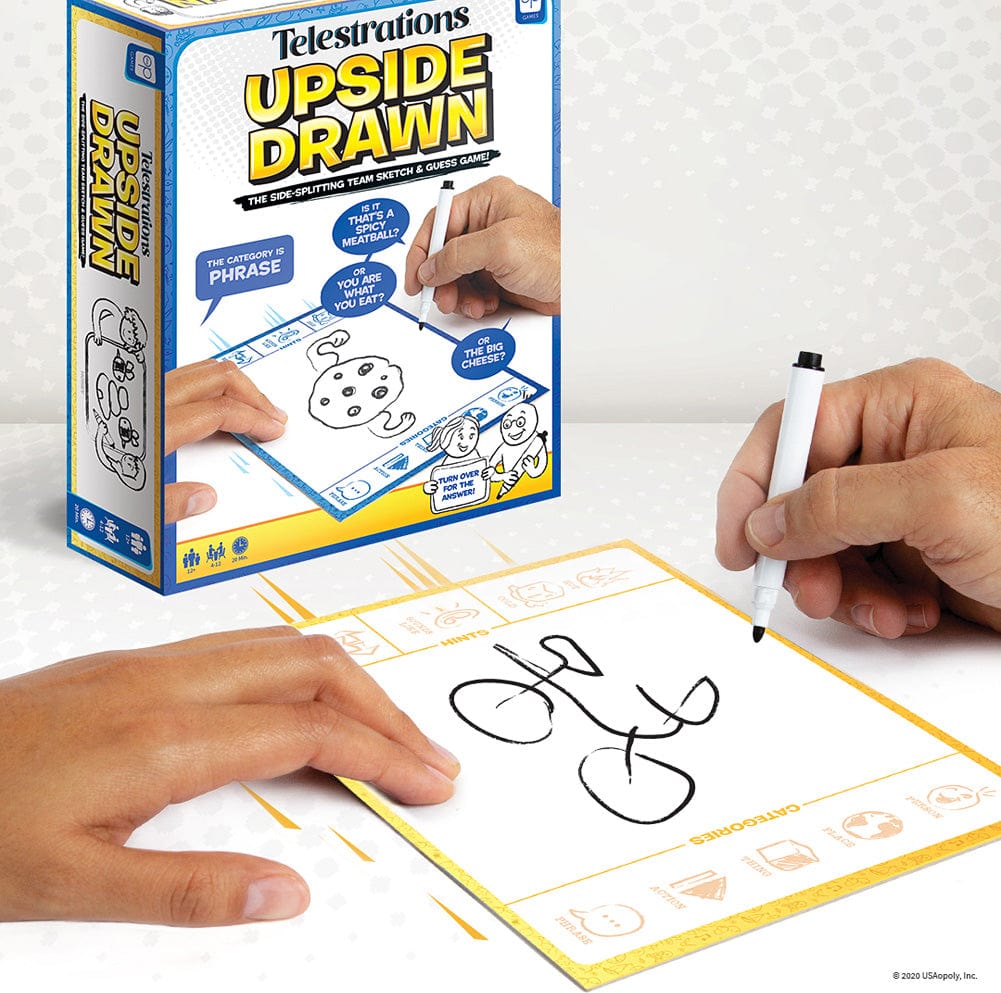 Telestrations Upside Drawn Game - Saltire Games