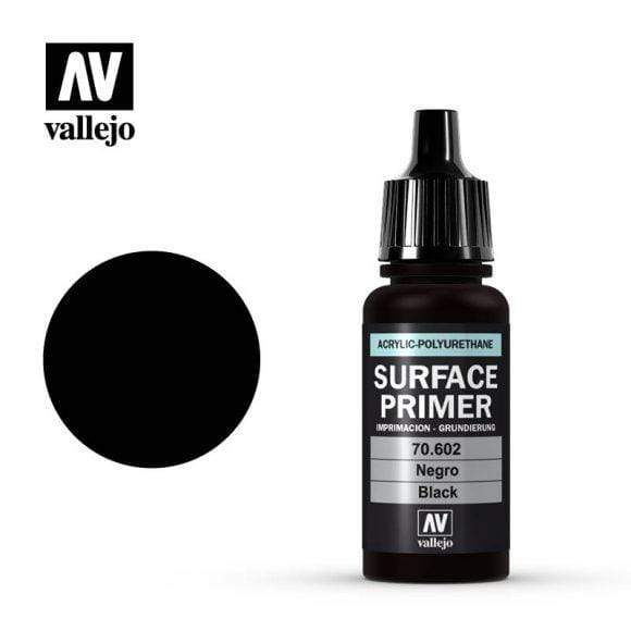 Black Surface Primer 17mL - Saltire Games