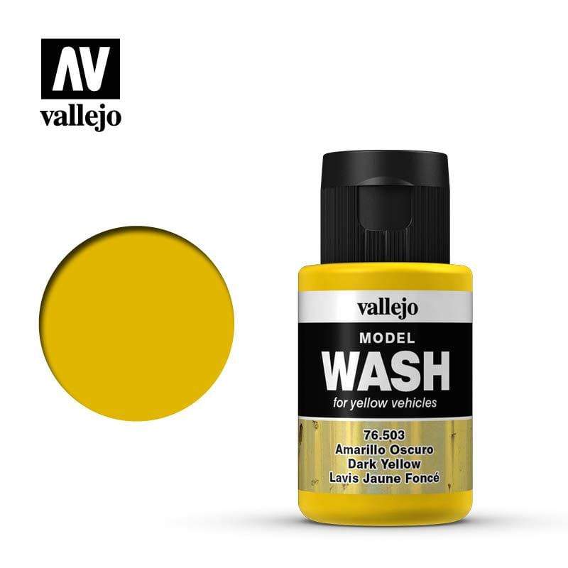 Model Wash Dark Yellow 35ml - Saltire Games