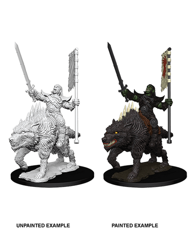Orc on Dire Wolf - Saltire Games