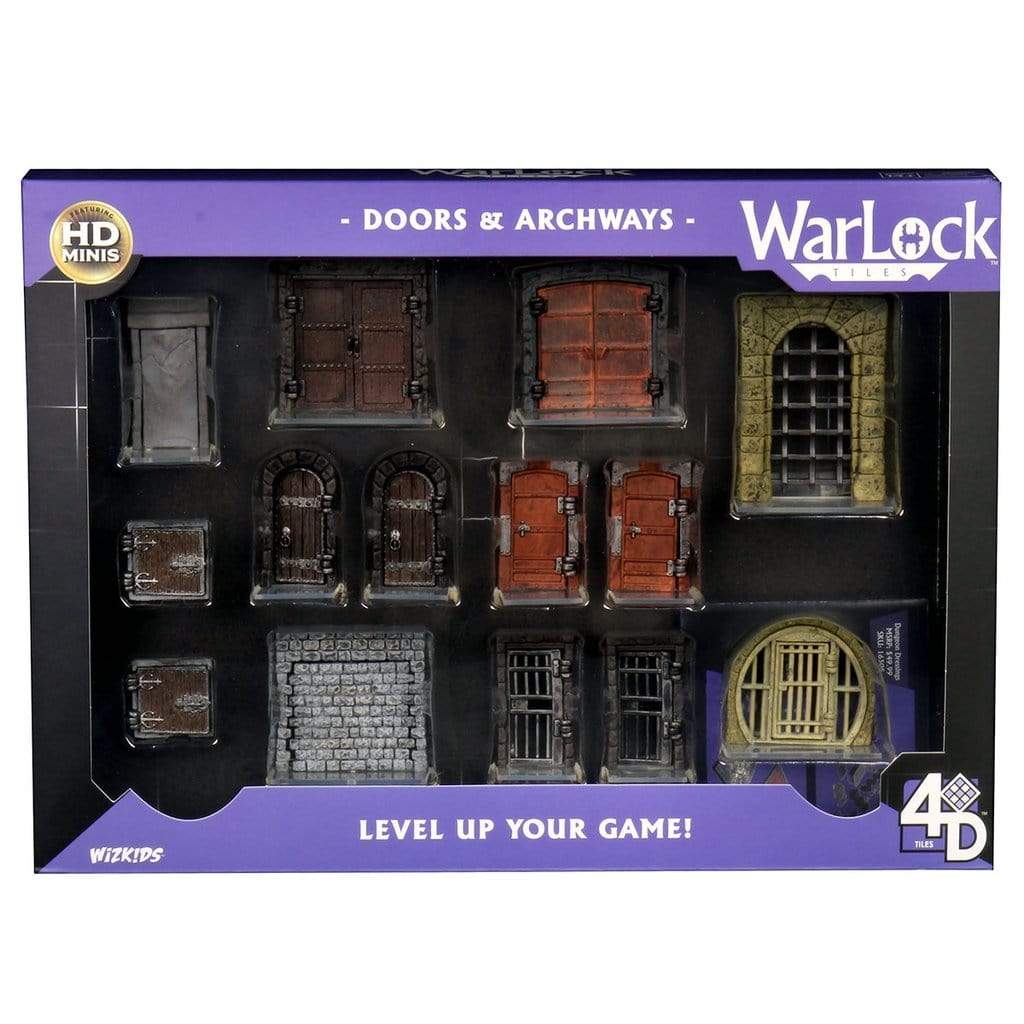 Warlock Tiles - Doors & Archways - Saltire Games